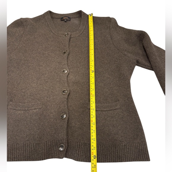 Quince Mongolian Cashmere Structured Cardigan - Picture 6 of 8